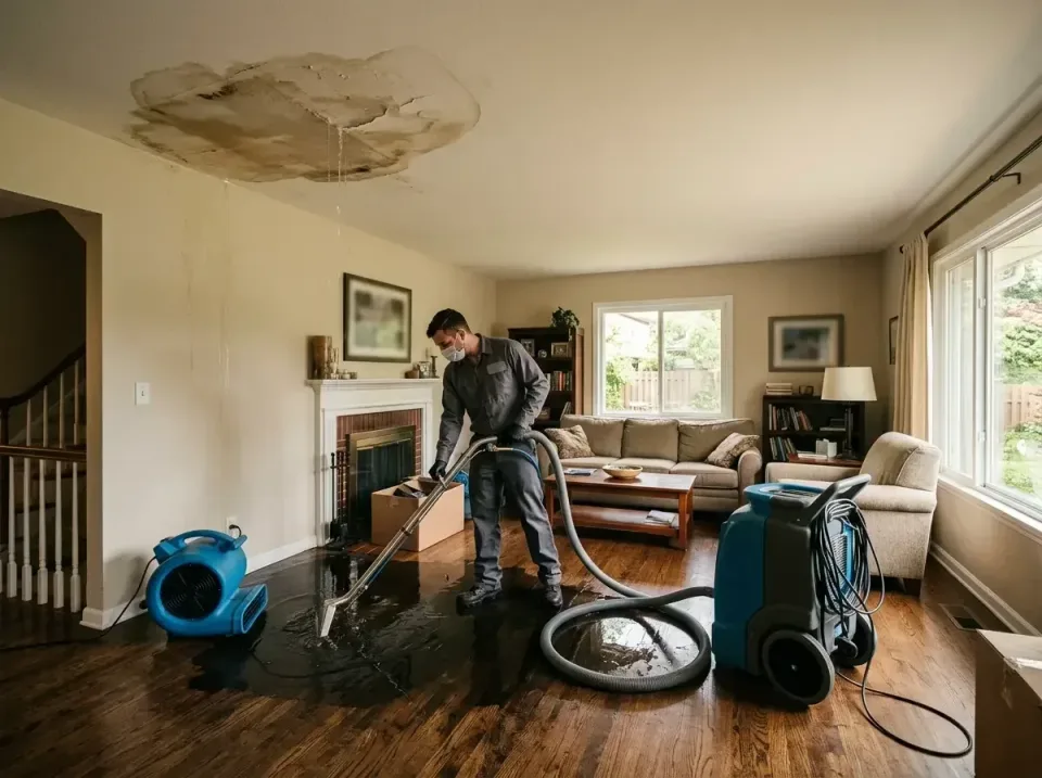 attic-pipe-burst-ceiling-drip-008 — frequently asked questions, Water Damage Restoration & Carpet Care in Violet, LA